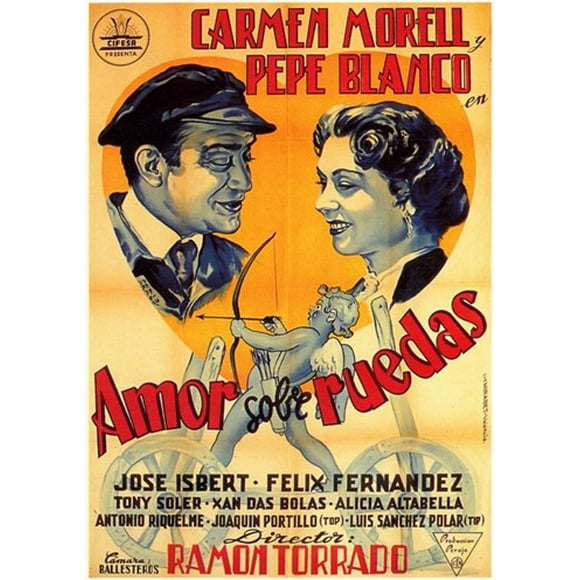 Amor Sobre Ruedas Movie Poster (11 x 17)