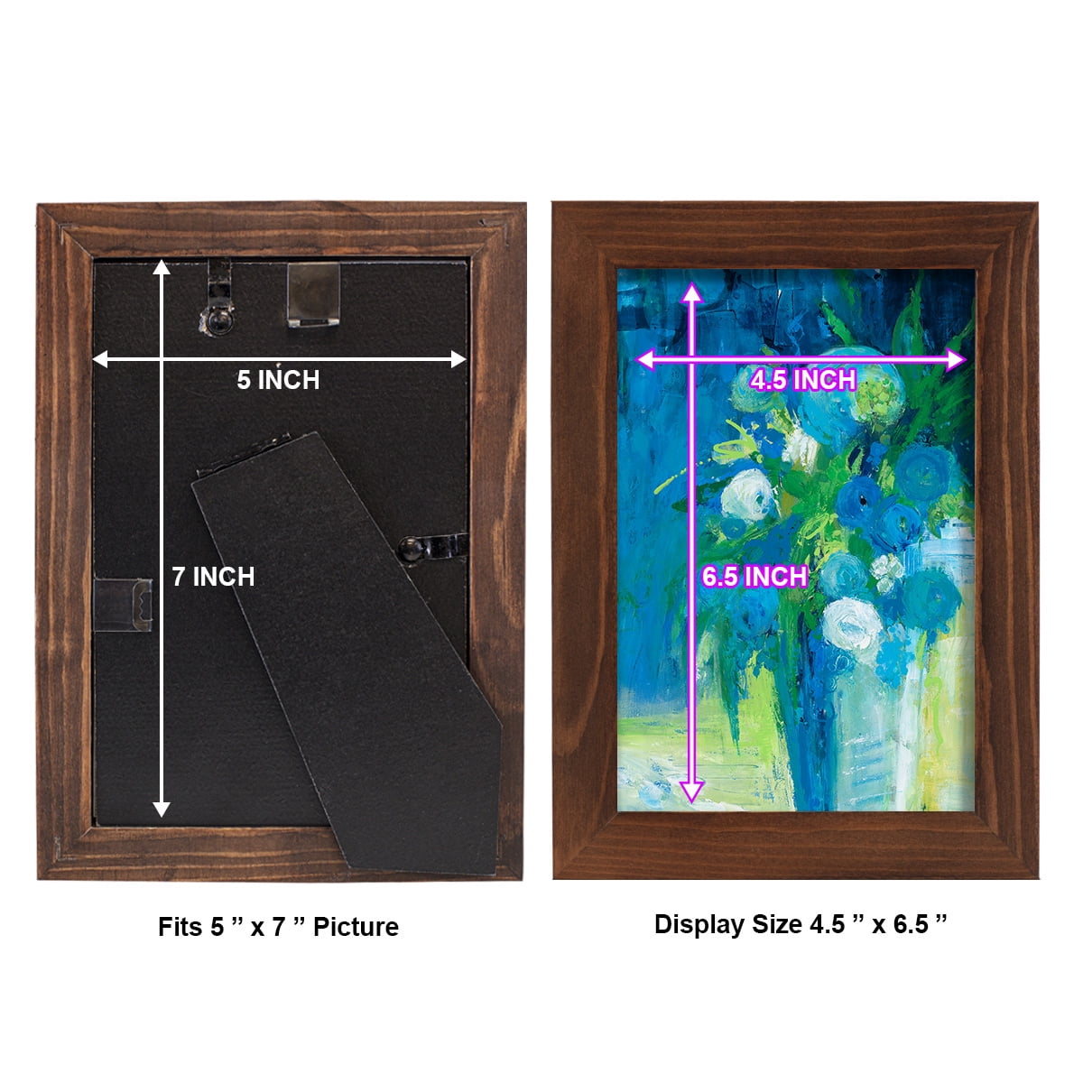 Literal Imaginings -Framed Print w/glass-Chestnut