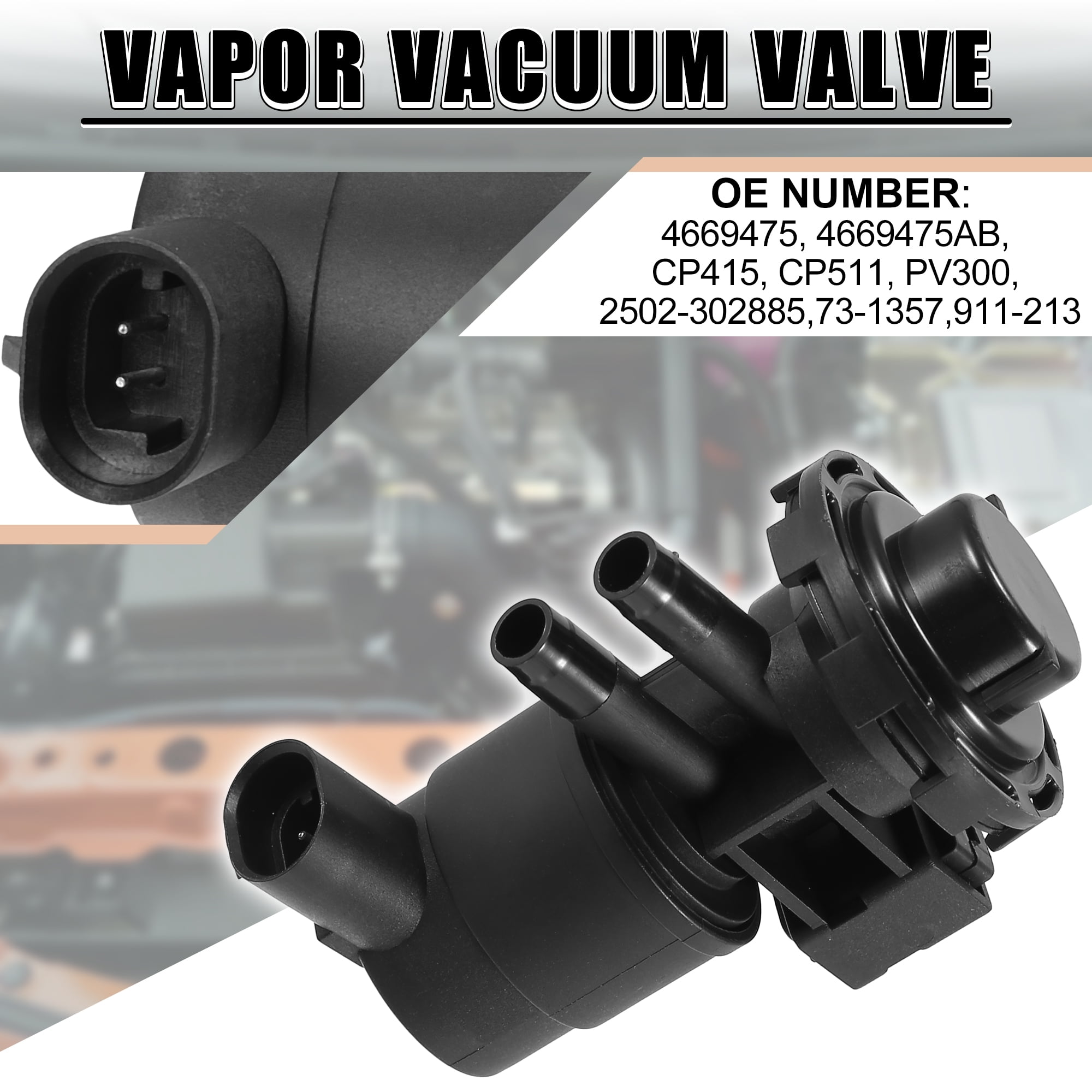 Vapor Canister Vacuum Solenoid Purge Intake Valve for Dodge for Ram 1500 2500 3500 for Jeep Wrangler 1997-2004  4669475
