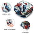 thumbnail image 3 of Woodpecker Sanitary Napkin Storage Bag Pouch, Period Bag Makeup Travel Bag Oxford Cloth Small Travel Toiletry Bag for Women, 4.7x6.6x6.6 in, 3 of 6