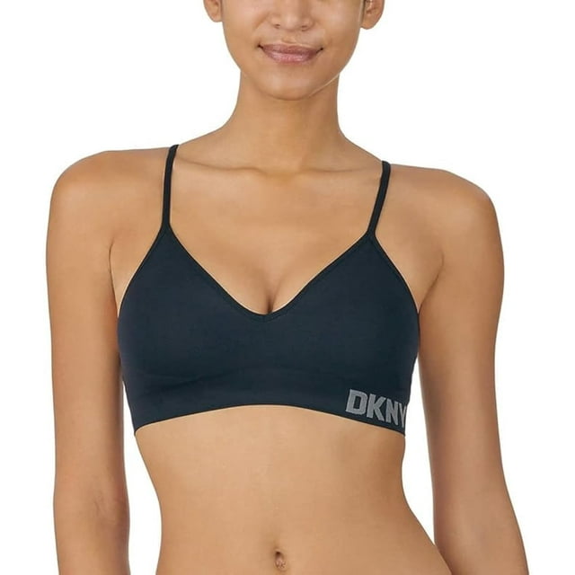 Sostén DKNY Seamless 2-Pack Negro Sand Talla XL Plus