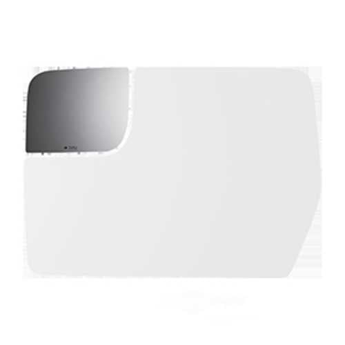 Burco Side View Mirror Replacement Glass - Clear Glass - 3952