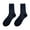 Dark Blue, variant on Women Sheer Glitter Crew Socks Metallic Shimmer Shiny Sparkly Socks Breathable Thin Ankle Socks for Ladies