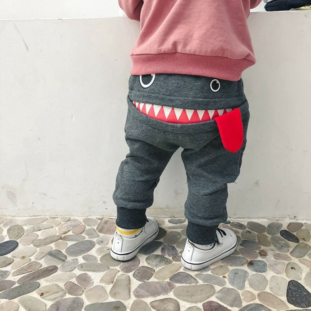 Long Pants Big Mouth Monster Kids Pants 