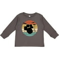 thumbnail image 3 of Inktastic Drum Set Retro Drummer Sunset Boys or Girls Long Sleeve Toddler T-Shirt, 3 of 5