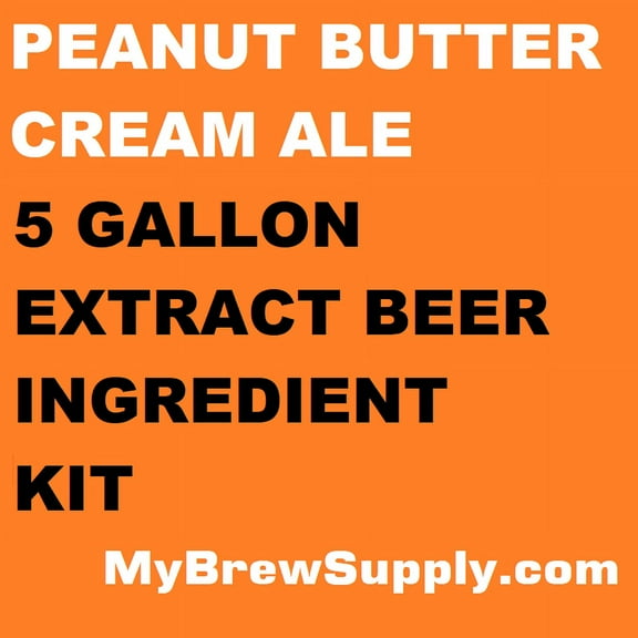Peanut Butter Cream Ale 5 Gallon Homebrew Beer Ingredient Kit
