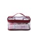 thumbnail image 2 of Bolsa de cosméticos gruesa, bolsa de aseo de PVC de viaje portátil transparente, bolsa de almacenamiento transparente impermeable, bolsa de almacenamiento de artículos de tocador, 2 of 5
