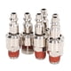 thumbnail image 1 of Conector de manguera de aire resistencia a la corrosión Accesorios de conexión rápida Rotación de cabeza de bola 6PCS para herramientas neumáticas ANGGREK Otros, 1 of 8