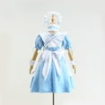 thumbnail image 6 of EnJoCho Kids Girls German Be𝖾r Festival Dress 𝖮ktoberfest Dress Short Sleeve Maid Cos-play Halloween Par𝗍y Outfit for Girls Kids, 6 of 9
