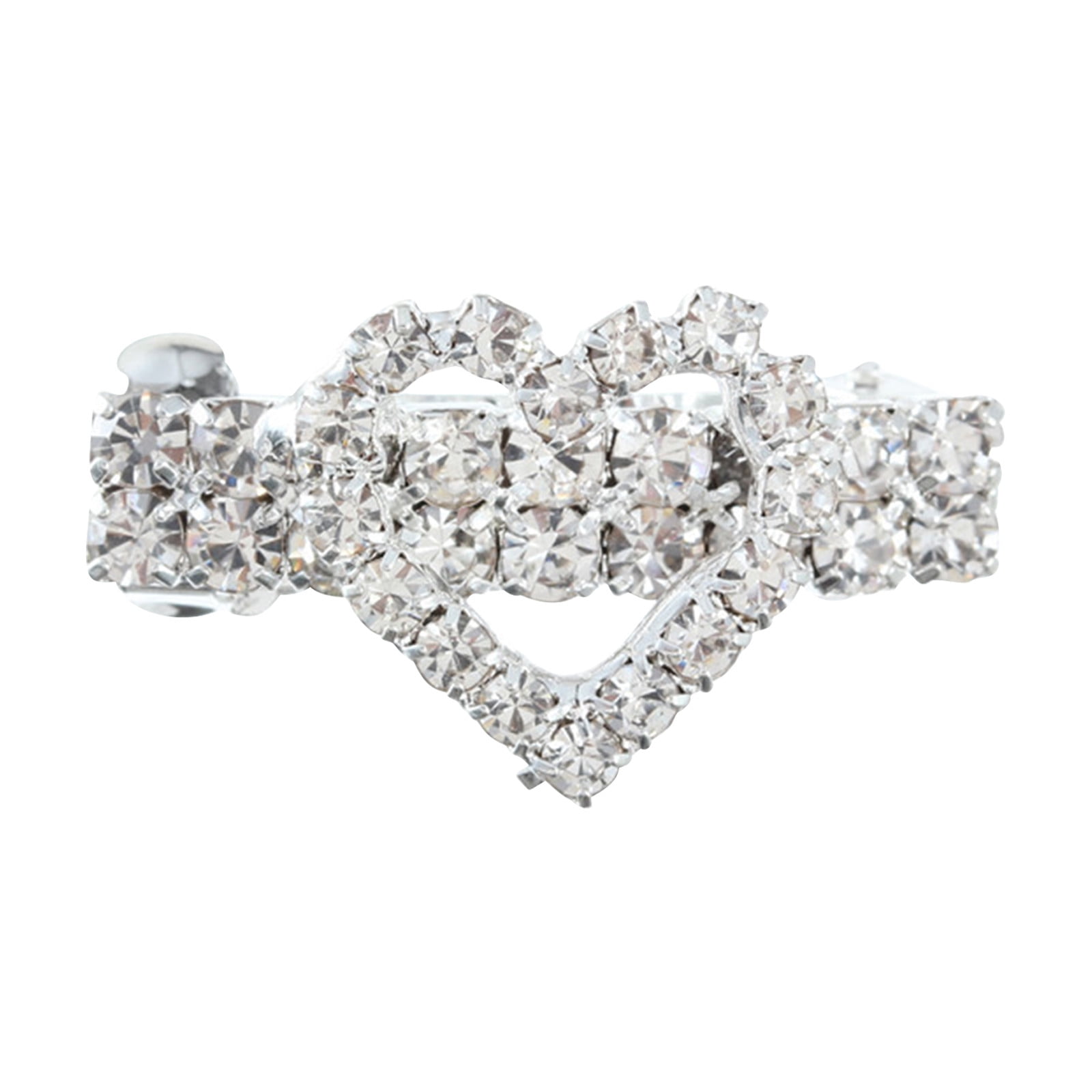 Sehao Diamond Fashion Dog Princesss Peach Heart Hairpin Pet Hair  Accessories Cat And Dog Accessories Suitable For Long Haired Dogs metal -  Walmart.com