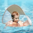 thumbnail image 2 of Baby Swimming Float With Canopy Splash Play Inflatable Baby Pool Float Ring Swan Toys Swim Trainer for Girls BO5015Pro-S, 2 of 6