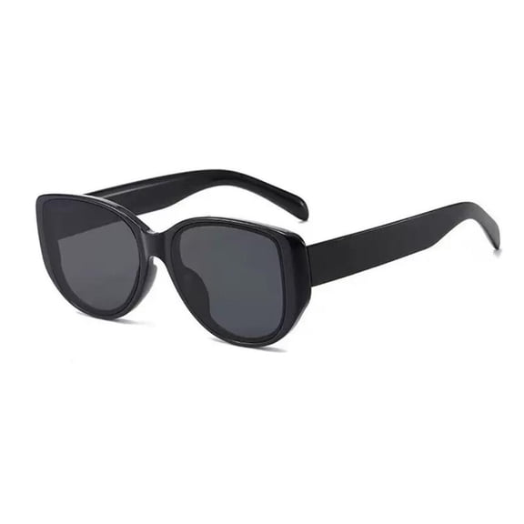 Retro Large Frame Cat Eye Sunglasses Women Men Driving Travel Trendy Eyewear Outdoor UV400 Protection Shades for Daily Outfit