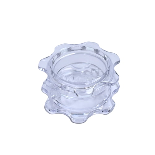 Garlic Mincer, Press Manual Garlic Twister for Nut Ginger Peppers Grinder, Dishwasher-safe, BPA-Free (Clear)