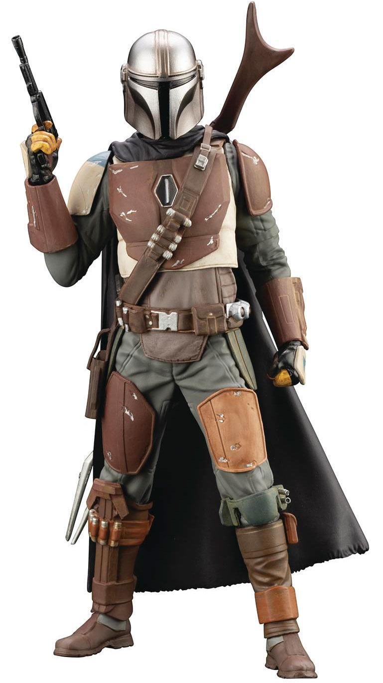 star wars artfx  the mandalorian statue stores