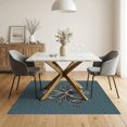 thumbnail image 3 of ODIKA 5'x7' Washable Area Rug Easy Care, Non-Shedding, Pet Friendly, Sea Monster Kraken Doormat Ocean Waves Crossed Anchors Design for Small Living Room, Bedroom, 3 of 7