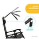 thumbnail image 2 of Silla Camastro Plegable Tecnologia Gravedad Cero Reclinable con sombrilla negro 6.49 pulg Elly Decor SO-SGCCD-BE, 2 of 10