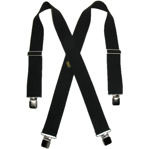 Welch - Men's Big & Tall Elastic Clip-End 2 Inch Work Suspenders, Size ...