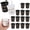 White + Black, variant on Threns 15 Pcs Team Bride Groom Bachelorette Shot Glass Necklace with Plastic Beads Chain Gold Foil Bridesmaid Gifts for Wedding Bachelorette Party Bachelor Bridal Shower Decorations