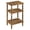 Rustic Brown, variant on HOOBRO 3-Tier End Table with Solid Wood Legs, Rustic Brown