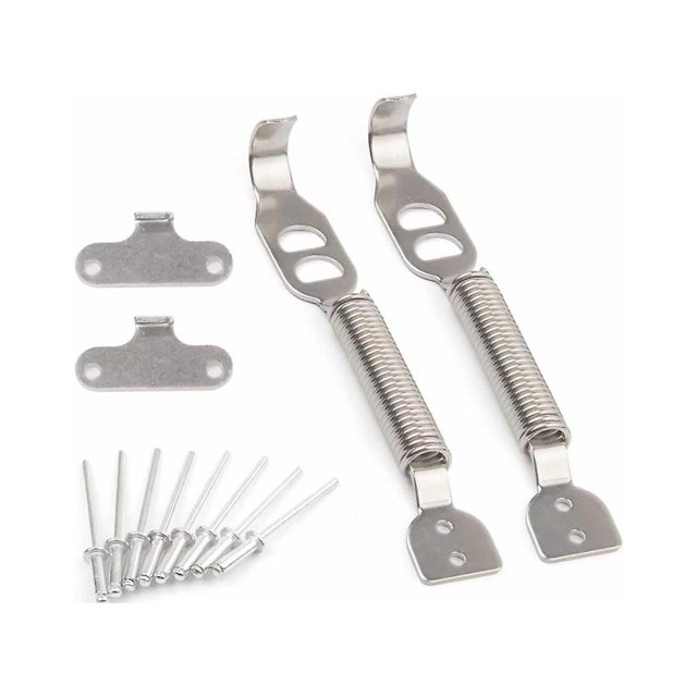 Kit de pasadores de resorte, Panel de aleación, capó de maletero, seguridad de carreras de coches, Clips de ajuste multiusos universales, bloqueo de capó Rally (1 Juego)