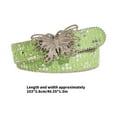 thumbnail image 4 of RUISINERY Elegant Waist Belt Butterfly Buckles Leather Belt Trendy Women Waistband for Casual Occasion, 4 of 7