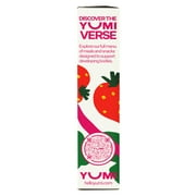 YUMI Organic Strawberry & Rhubarb Toddler Snack Bars - 5 Count, 3.7oz