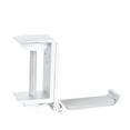 thumbnail image 2 of Soporte para auriculares Soporte para PC plegable Soporte para auriculares Soporte de aluminio para escritorio Gancho para escritorio, Estilo de clip para escritorio, Blanco Vogacara EL001440-03, 2 of 2