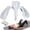 Grey, variant on Pelvic Floor Exercise Devices 77 lb Adjustable Kegel Inner Thigh Exerciser and Hip Trainer Workout Equipment for Home Postpartum Recovery Women Men, with Band, Grey
