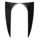 thumbnail image 1 of Lot de 2 ailerons latéraux de lunette arrière, noir brillant, gauche et droite, pour Classe CLA X117 Shooting Brake (2013 à 2019), 1 of 4