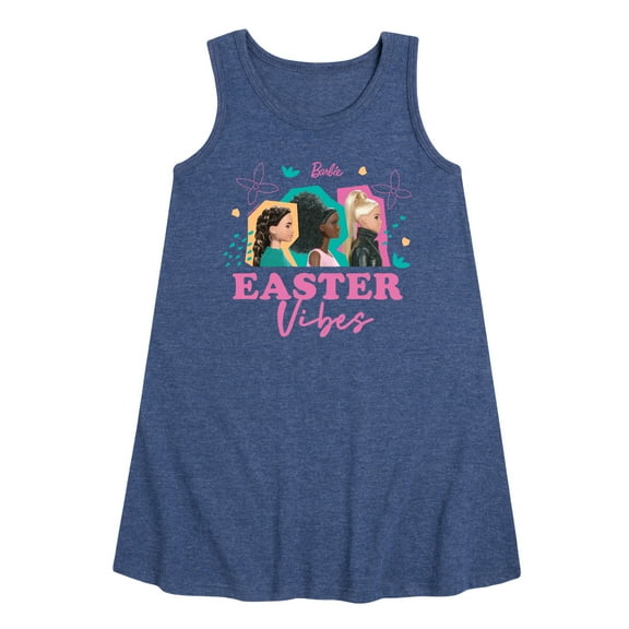Barbie - Easter Vibes - Power Pose - Toddler and Youth Girls A-line Dress