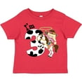 thumbnail image 3 of Inktastic I'm Three-cowgirl Riding Horse Birthday Girls Toddler T-Shirt, 3 of 5