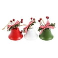 thumbnail image 4 of PTOOTP Set of 3 Christmas Bell Ornaments Metal Pendant Decorations for Holiday Tree Festive Seasonal Decor, 4 of 8