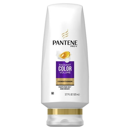 Pantene Pro-V Radiant Color Volume Conditioner, 17.7 fl (Best Hair Products For Shine And Volume)