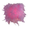 thumbnail image 4 of Lámpara de con pantalla de plumas, cubierta de lámpara colgante de techo romántica para lámpara de mesa, lámpara de noche para dormitorio Rosa S Sunnimix pantalla colgante, 4 of 8