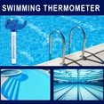thumbnail image 4 of Deeceymbur 10ML Cute White Whale Pool Thermometer Floating Easy Read Outdoor Floating Temperature Gauge Spa Monitor for Hot Tub Swimming Pool Jacuzzi Spa, 4 of 9