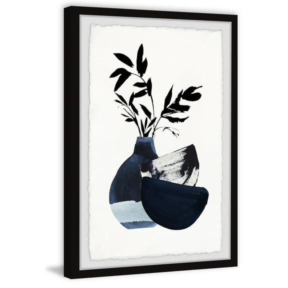 Marmont Hill Tranquil Balance Framed Painting Print