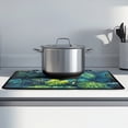 thumbnail image 2 of Renewold Electric Stove Top Cover for Cooktop, Induction Electric Stove Cover Anti-slip Glass Cooktop Mat Extra Large Flat Top Stove Mat Easy Storage, Monstera Leaf, 2 of 7