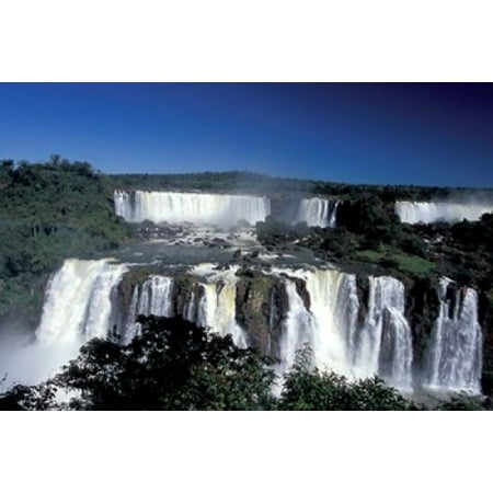 - Foz Do Iguacu Iguacu National Park Parana Brazil Poster Print by Julie Bendlin