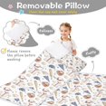 thumbnail image 3 of Baseball Uniform Pattern Toddler Nap Mats for Kids Preschool,Sleeping Mat Bag or Kids,Toddler Sleeping Bag,Toddler Nap Mat or Daycare, 3 of 6