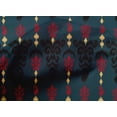 thumbnail image 4 of oneOone Cotton Poplin Fabric Stripe & Paisley Ikat Decor Fabric Printed BTY 56 Inch Wide, 4 of 4
