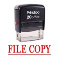 thumbnail image 1 of Printtoo FILE COPY Self Inking Rubber Stamp Office Stationary Stamp-Red, 1 of 1