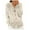 Beige, variant on HNMKIU Women's Solid Color V-Neck Long Sleeve Knitted Cardigan with Heart Shaped Button Front Womens Cardigan Sweaters for Casual Wear Beige,L