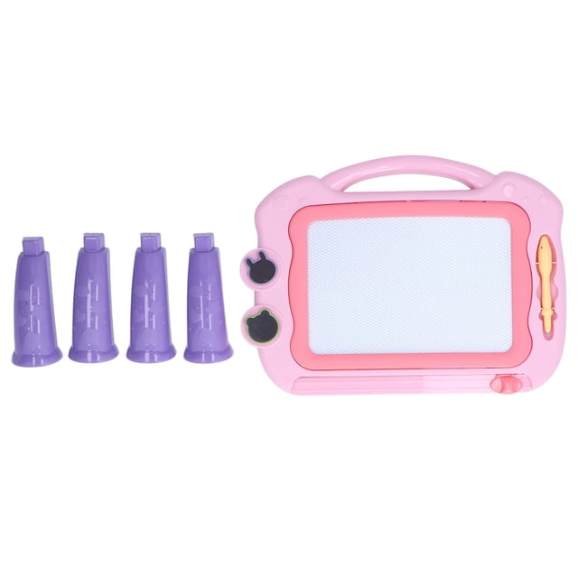 Tablero De Garabatos Magnético, Tablero De Garabatos De Dibujo De Seguridad Con Sello Educativo Borrable Para Niños De 3 Años En Adelante