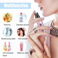 thumbnail image 5 of Botella de Perfume vacía de 5ml (2 uds.), Mini botella atomizadora de Perfume de viaje portátil recargable, botellas de Perfume para hombres y mujeres, 5 of 5