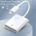thumbnail image 4 of Adaptador de lector de cámara Apple Lightning a tarjeta SD iPhone iPad Camera Track Levamdar CZDZ-HQ157, 4 of 4