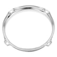 thumbnail image 3 of Sound Transmission Drum Hoop Silver 1Pack 7.47X7.47X1.18In, 3 of 7
