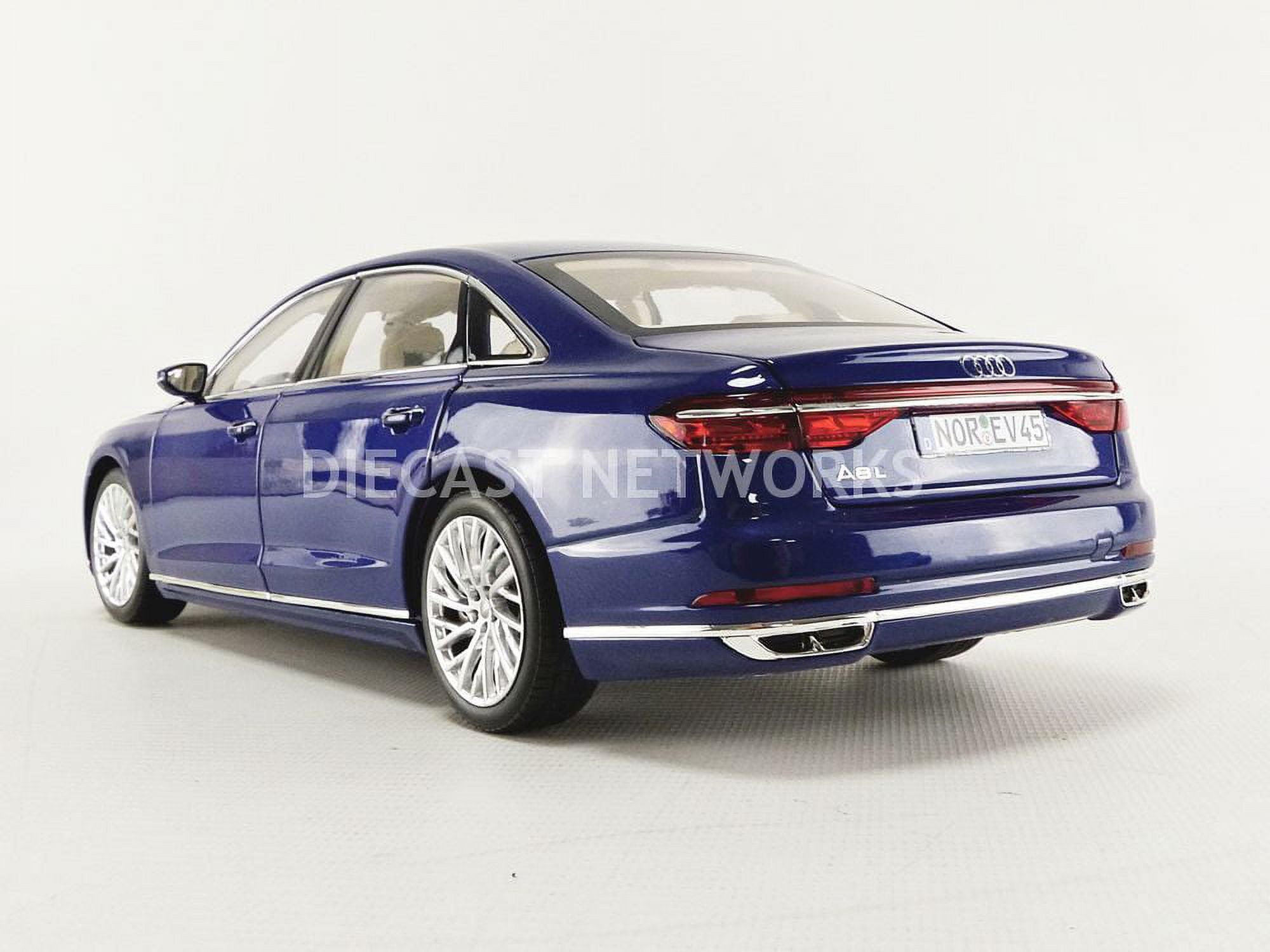 ノレブ AUDI A8 L W12 1/18 ブルーメタリック d7b90c3f-6d7c-4972-b7f2-