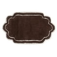 thumbnail image 4 of Home Weavers Allure Collection Bathroom Rug 100% Cotton Tufted Bathroom Rug, Soft & Absorbent Bath Rugs, Non-Slip Bath Rug, Machine Wash Dry Bath Mats - 21"x34" Bath Rug, Brown, 4 of 9