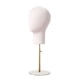 thumbnail image 4 of Soporte de exhibición para sombrero, cabeza de maniquí versátil, estable, ajustable, multifuncional, para Blanco, 4 of 8