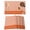 Orange, variant on Blue Anchor Placemats Set of 6, Modern Nautical White Geometric Stripes Placemats for Dining Table, Place Mats for Kitchen Tabletop, Waterproof Wipeable Dining Table Mats Set